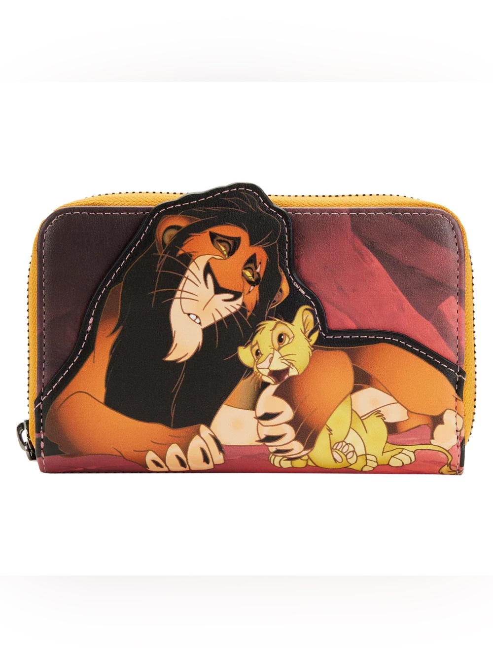 NWT Disney Loungefly Wallet - Villains Scene - Lion King Scar Zip Around Wallet